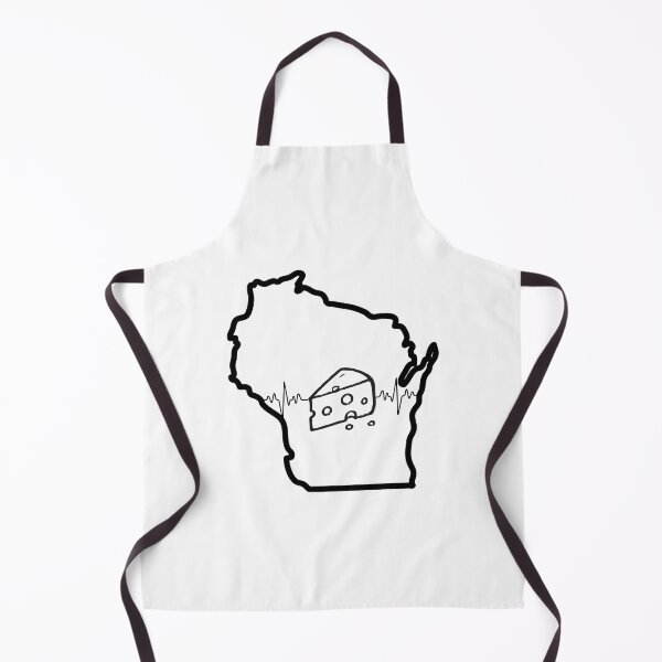 Item preview, Wisconsin – Cheese & Heartbeat Design designed and sold by GiftableGems.