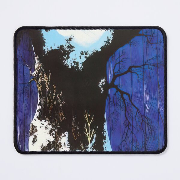 Item preview, Blue barn and snow designed and sold by EtherShadeArt.