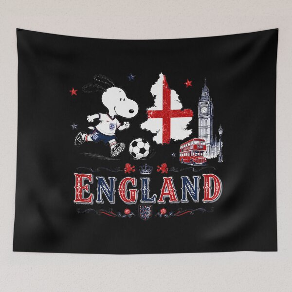 Item preview,  Snoopy England Team World Cup 2026 designed and sold by JhinK1.