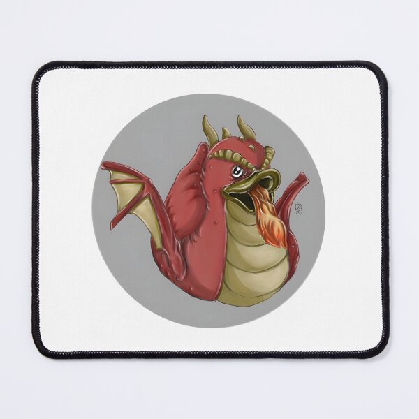 Item preview, Unique Dragon Duck Illustration with Mythical and Fantasy Elements designed and sold by SYGMEGABOY.