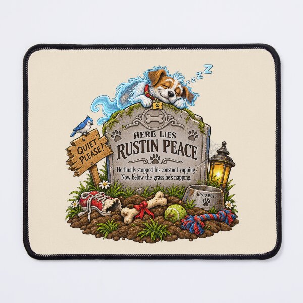 Item preview, ⚡HAUNTED TOMBSTONE COLLECTION - Rustin Peace designed and sold by WheelieGdArt.