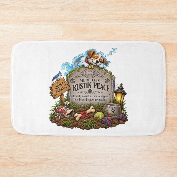 Item preview, ⚡HAUNTED TOMBSTONE COLLECTION - Rustin Peace designed and sold by WheelieGdArt.