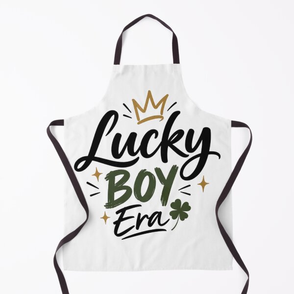 Item preview, Lucky Boy Era – Funny Lucky Boy Aesthetic Crown Clover Motivational Design designed and sold by Sanika arts .