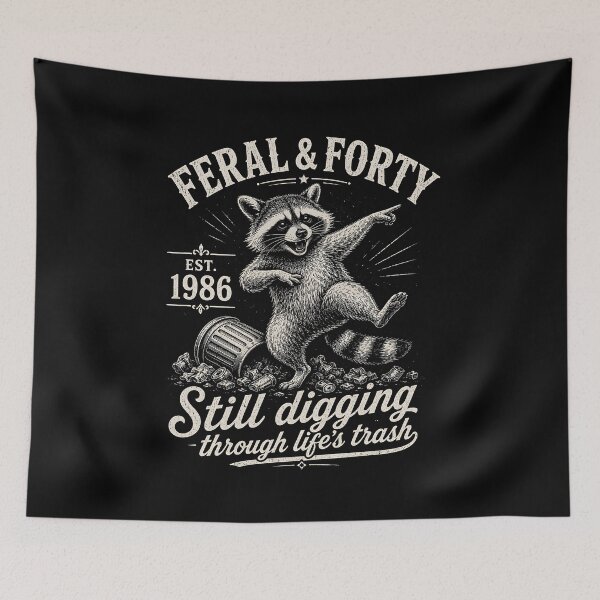 Item preview, Feral and Forty Est 1986 designed and sold by Animavera.