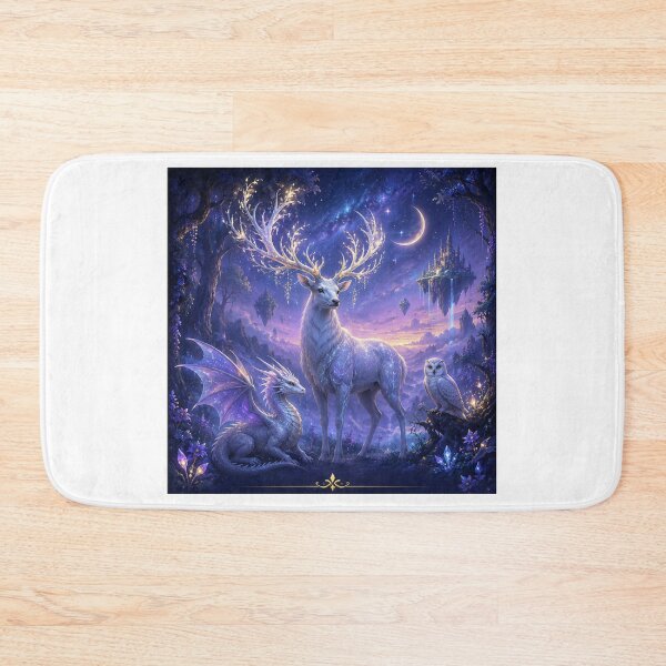 Item preview, Dark Purple and Blue Fantasy Creature – Realistic Concept Art designed and sold by Mirgonhood.