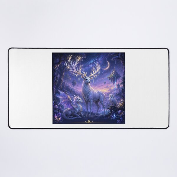 Item preview, Dark Purple and Blue Fantasy Creature – Realistic Concept Art designed and sold by Mirgonhood.