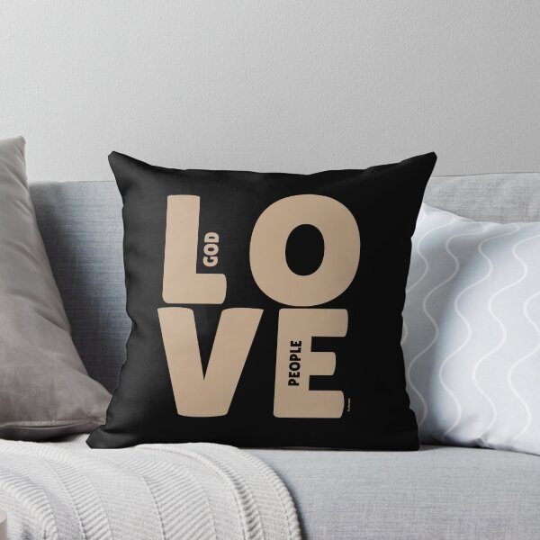 Item preview,  LOVE God LOVE People - Scripture Art - Matt 22:36-40 | Soul-stirring scripture infused minimalist design by AshRawArt designed and sold by ashrawArt Designer Boutique Art.