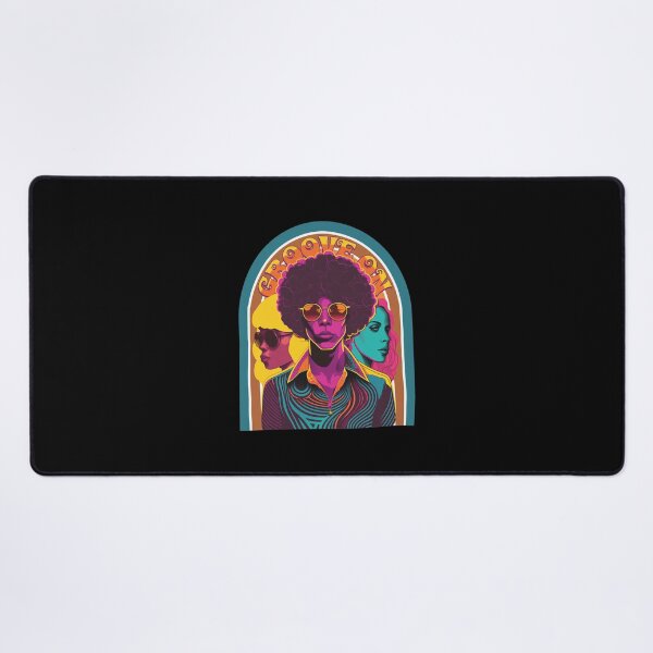 Item preview, Retro Afro Rainbow Portrait designed and sold by TremayneKub.