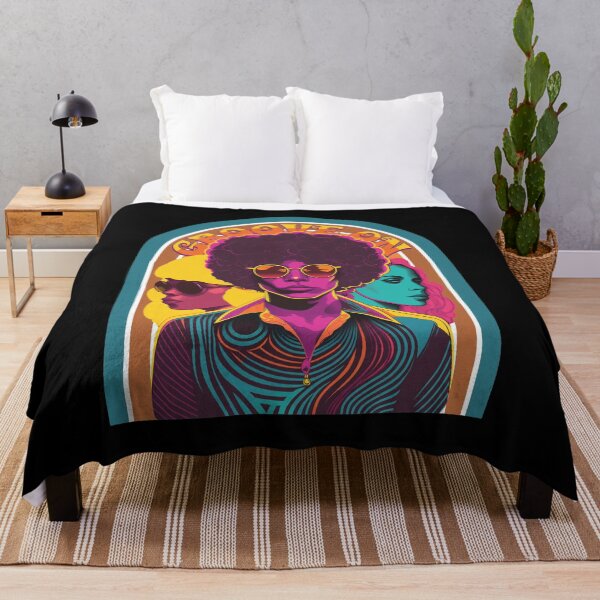Item preview, Retro Afro Rainbow Portrait designed and sold by TremayneKub.