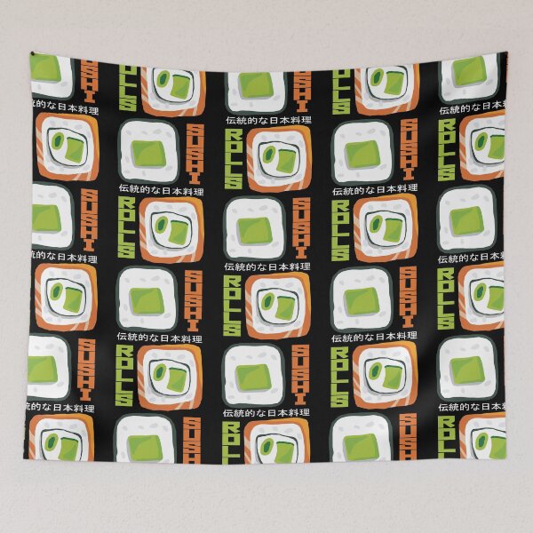 Item preview, I Love Japanese Sushi Rolls designed and sold by KewaleeTee.