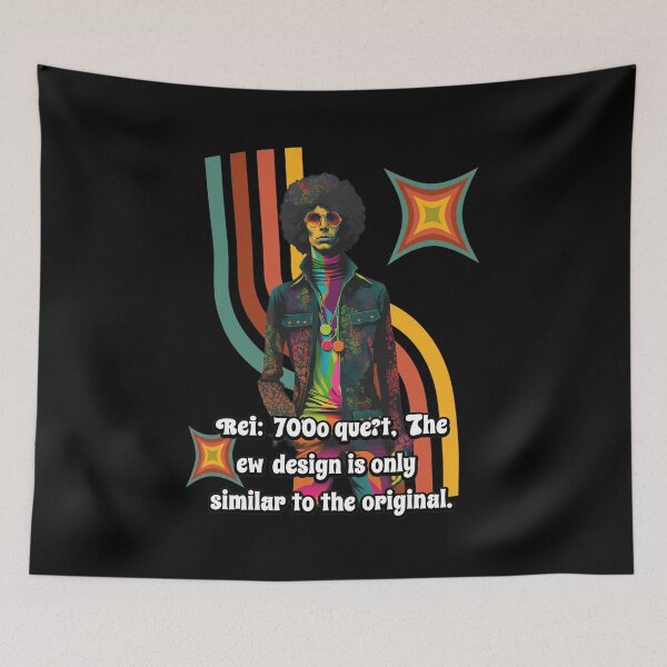 Item preview, Groovy 70s Afro Man Psychedelic Style  designed and sold by TremayneKub.