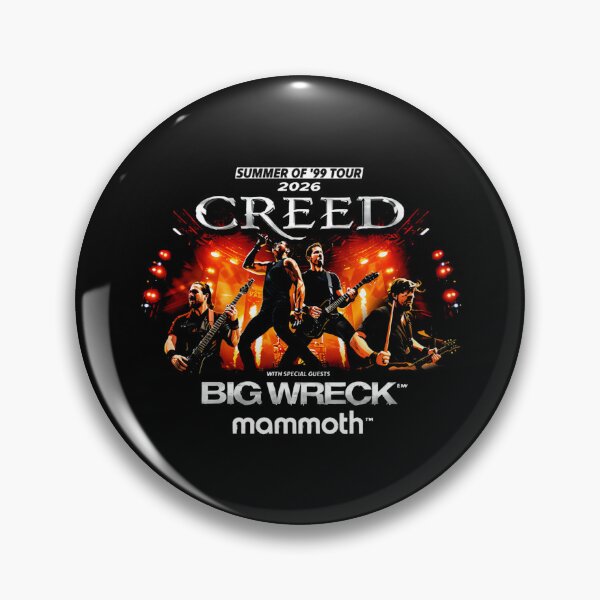 Item preview, Creed Summer Of 99 Tour 2026 July Run Shows Schedule Dates designed and sold by meallaanezz.