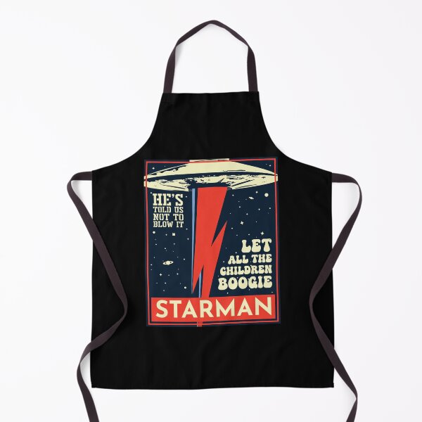 Item preview, Starman UFO Boogie Retro Space Poster Art designed and sold by TremayneKub.