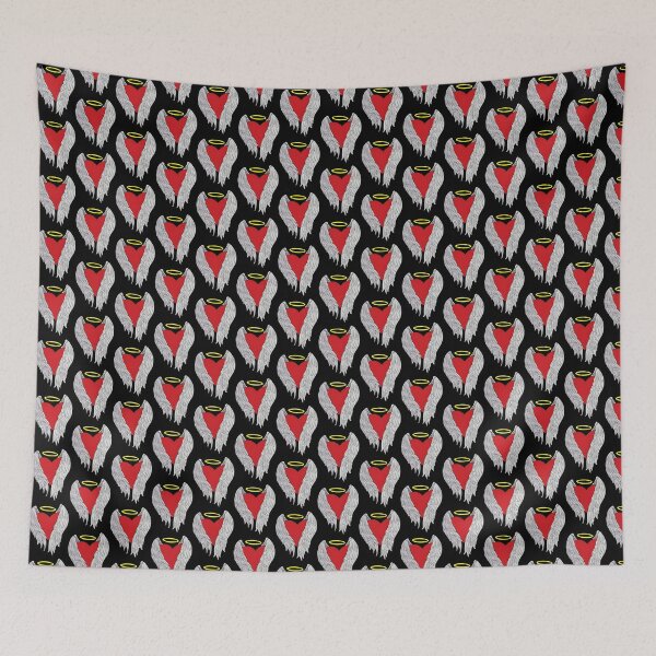 Item preview, Angel Heart Design Featuring a Heavenly and Elegant Heart Illustration designed and sold by Customize Shirts.