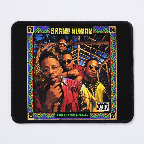 Item preview, Brand Nubian_ One for All Retro Cover designed and sold by unicorns-art.