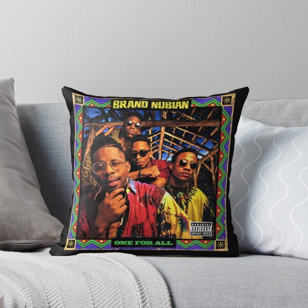 Item preview, Brand Nubian_ One for All Retro Cover designed and sold by unicorns-art.