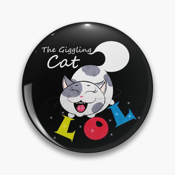 Item preview, The Giggling Cat  designed and sold by Shirley cute art .