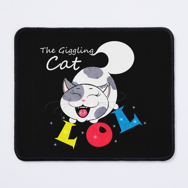 Item preview, The Giggling Cat designed and sold by Shirley cute art .