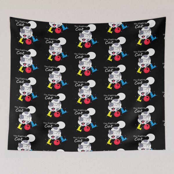 Item preview, The Giggling Cat  designed and sold by Shirley cute art .