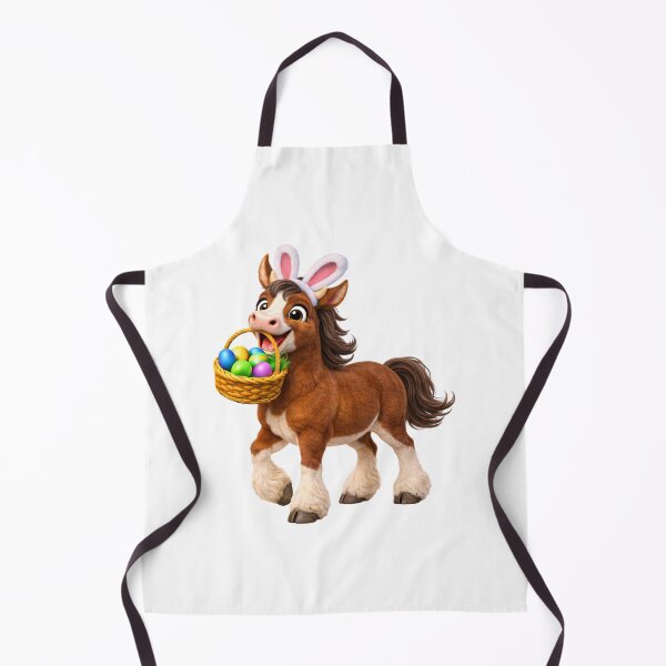 Item preview, Clydesdale Horse Easter Basket designed and sold by Sillytoe.