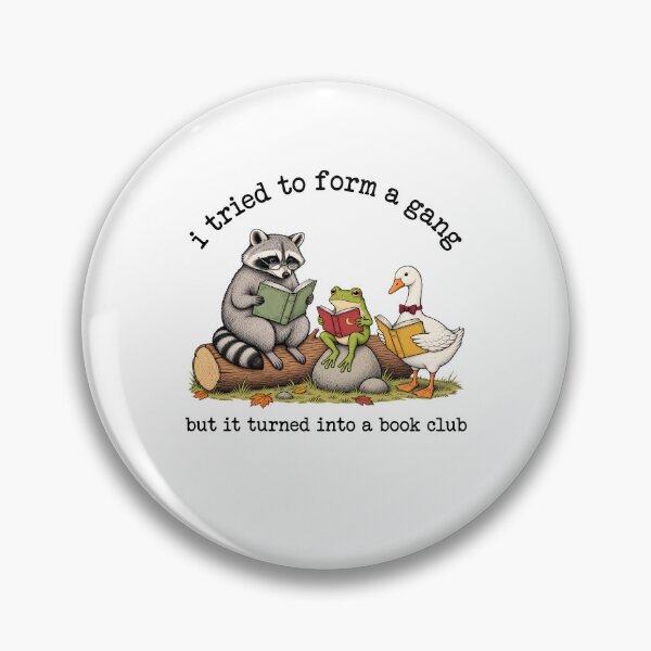 Item preview, I Tried To Form A Gang But It Turned Into Book Club designed and sold by seektopus.