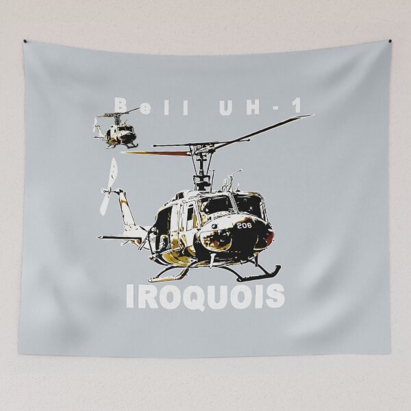 Item preview, Bell Uh-1 Iroquois Helicopter designed and sold by ClarethaBird.