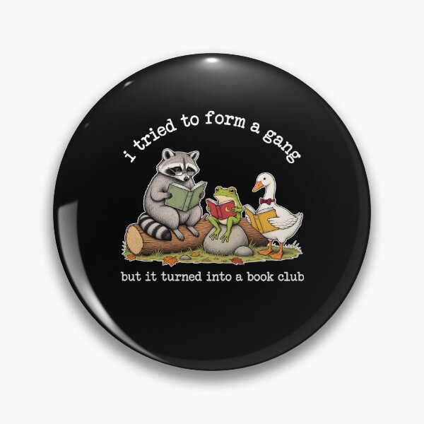 Item preview, I Tried To Form A Gang But It Turned Into Book Club designed and sold by seektopus.