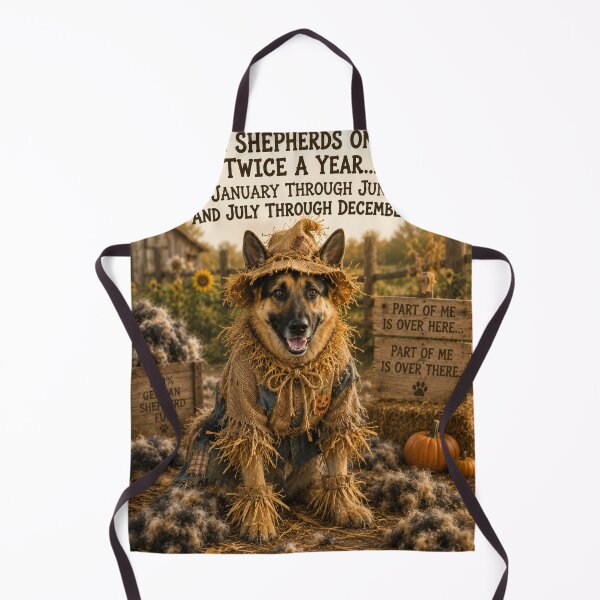 Item preview, German Shephards shed only twice a year designed and sold by Mirgonhood.