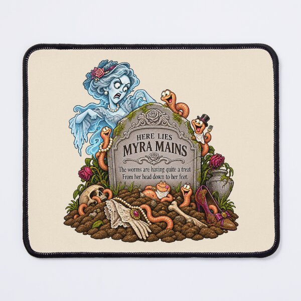 Item preview, ⚡HAUNTED TOMBSTONE COLLECTION - Myra Mains designed and sold by WheelieGdArt.