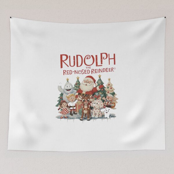 Artikelvorschau, Rudolph-T-Shirts – Das Rentier mit der roten Nase – Weihnachten – Weihnachtszeit – Feiertage – Frohe Weihnachten – Weihnachtsgeschenk entworfen und verkauft von welshverniceABC.