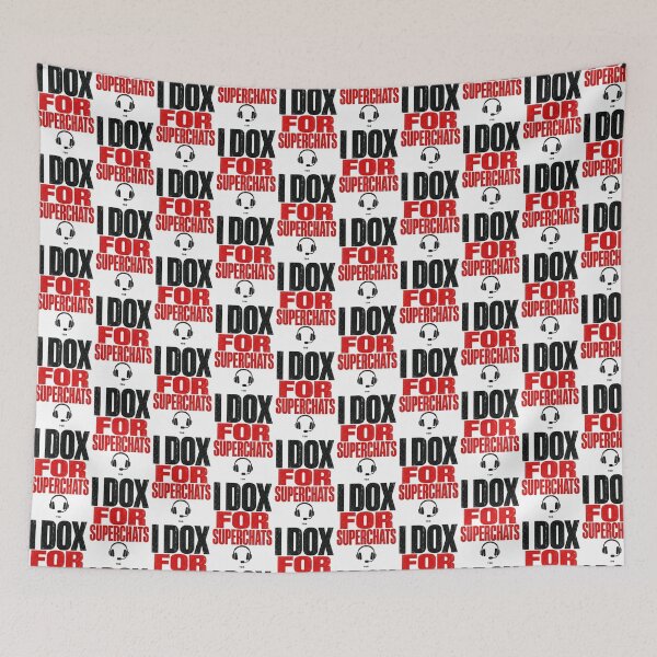Item preview, I Dox For Superchats Headset Tee | TDB Satire designed and sold by TDB.