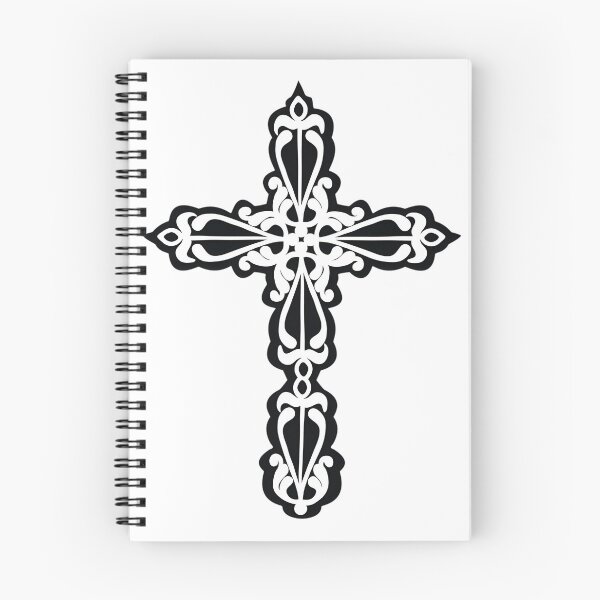 Item preview, Intricate Tribal Cross Design with Bold Lines and Cultural Patterns designed and sold by Customize Shirts.
