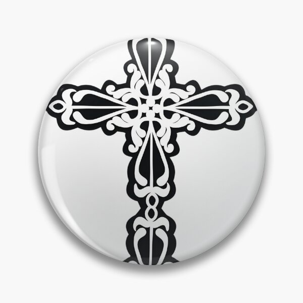 Item preview, Intricate Tribal Cross Design with Bold Lines and Cultural Patterns designed and sold by Customize Shirts.