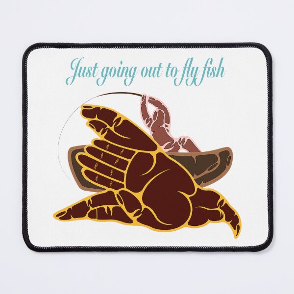 Item preview, Just going out to fly fish designed and sold by Allhandsgraphics.