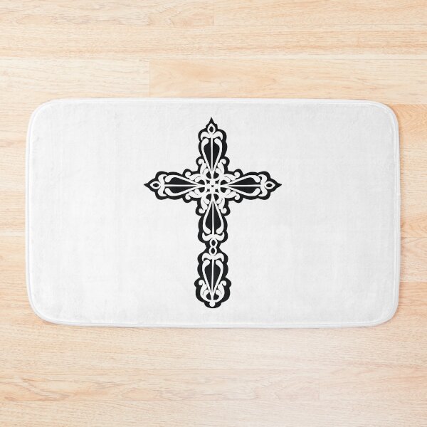 Item preview, Intricate Tribal Cross Design with Bold Lines and Cultural Patterns designed and sold by Customize Shirts.