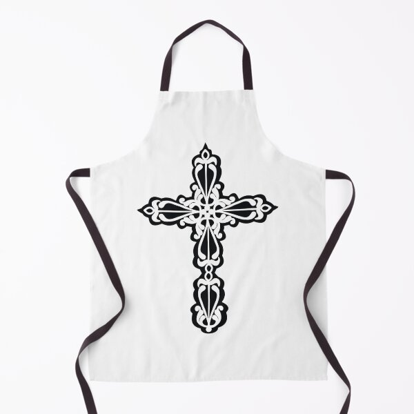 Item preview, Intricate Tribal Cross Design with Bold Lines and Cultural Patterns designed and sold by Customize Shirts.