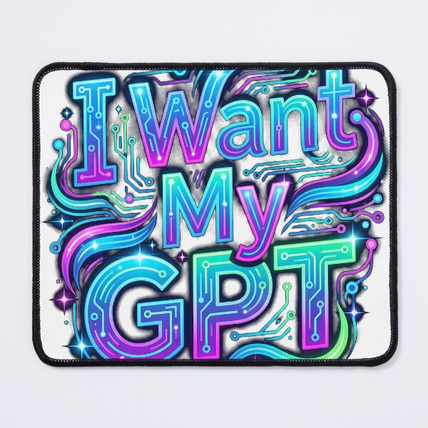Item preview, I Want My GPT designed and sold by Mirgonhood.