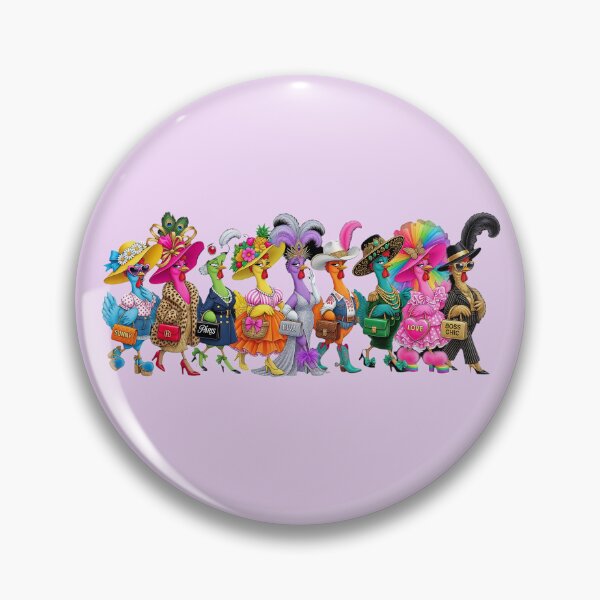 Item preview, High Class Clucking Hens Coffee Mug – Funny Fashionista Chicken Ladies designed and sold by Classic Chaos Creations.