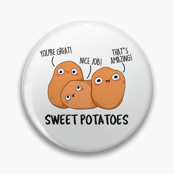 Item preview, Sweet Potatoes Funny Vegetable Puns designed and sold by beepboop2131.