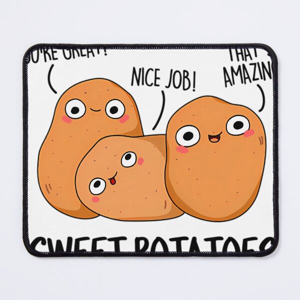 Item preview, Sweet Potatoes Funny Vegetable Puns designed and sold by beepboop2131.