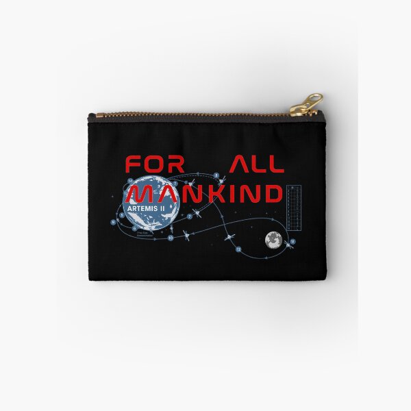 Item preview, For All Mankind_ Artemis II Mission Map designed and sold by unicorns-art.