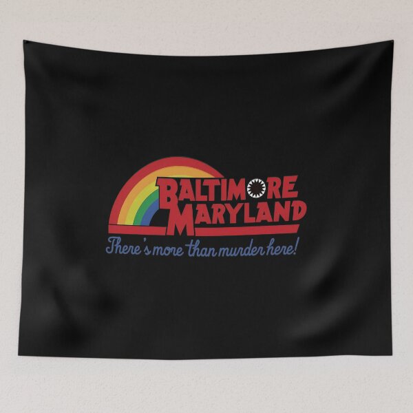 Item preview, Baltimores Maryland Rainbow Retro Statement Garment designed and sold by Aboulkorom.
