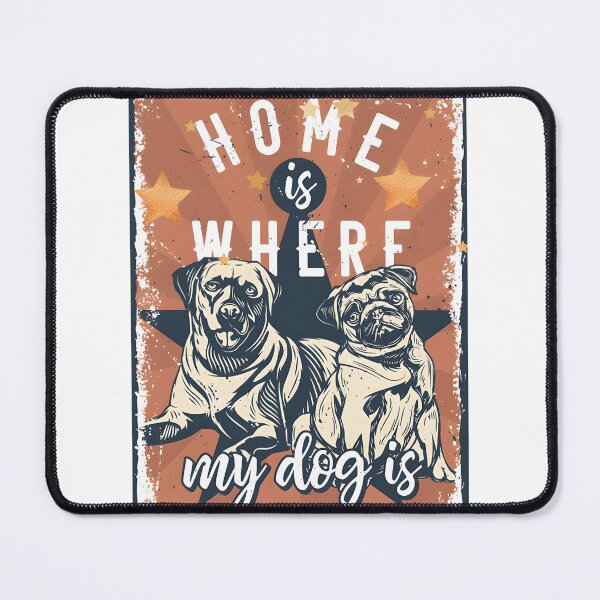Item preview, Doglife - Home Is Where My Dog Is - Pet Lover Design designed and sold by TAREEART.