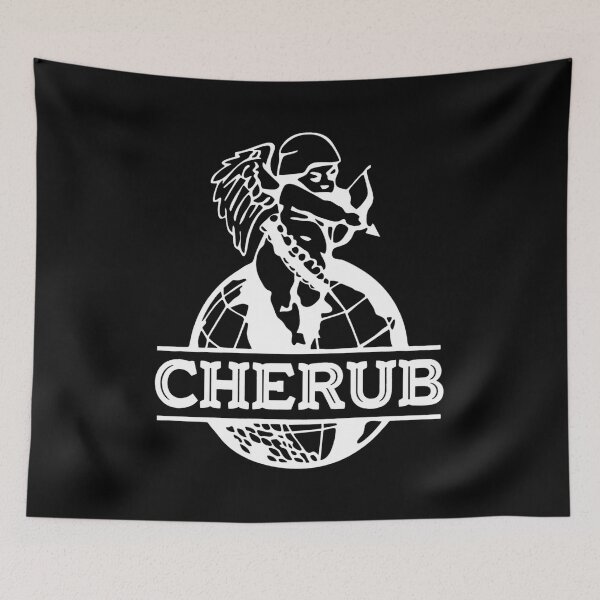 Item preview, Cherub Globe Stencil Winged Angel Bow Arrow  designed and sold by Oraast.