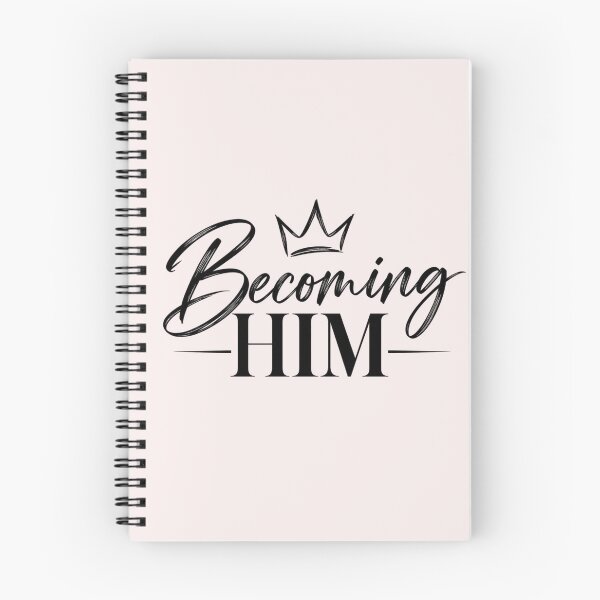 Item preview, Becoming Him – Masculine Growth & Self Improvement Motivational Quote designed and sold by Sanika arts .