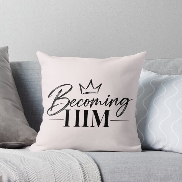 Item preview, Becoming Him – Masculine Growth & Self Improvement Motivational Quote designed and sold by Sanika arts .
