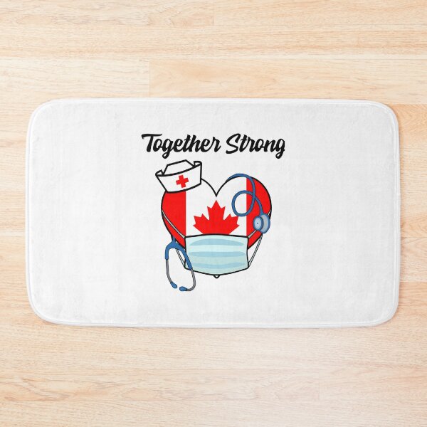 Item preview, Together Strong Inspirational Cursive White Typography Design designed and sold by SykeOPathYT.
