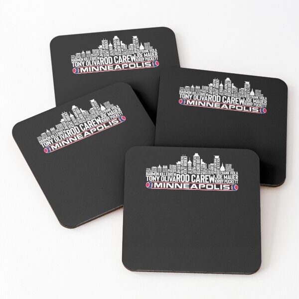 Item preview, Minnesota Baseball Team All Time Legends Minneapolis City Skyline  designed and sold by hearinyhwig.