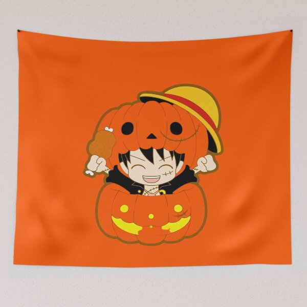 Item preview, monkey d luffy halloween designed and sold by abriellaStudios.