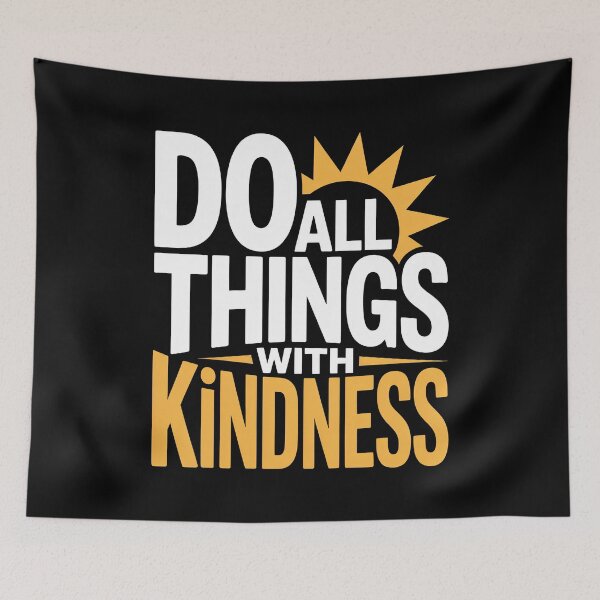 Item preview, Do All Things With Kindness Teacher Gift designed and sold by Say It With Ink.